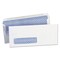 Universal Self-Seal 4.13 in. x 9.5 in. #10 Square Flap Security Tint Window Envelope - White (500/Box)